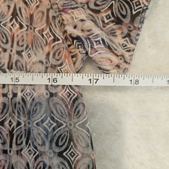 NEW Short Sleeve Dress Size M Pastel Contemporary Minimalist Colorful Feminine - Picture 10 of 12